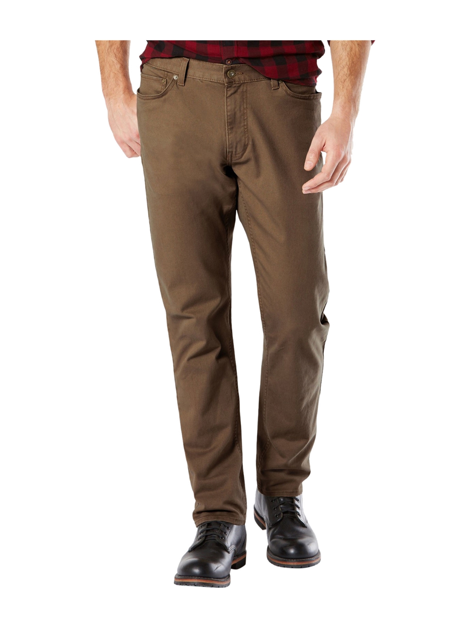Dockers Mens Straight Casual Chino 