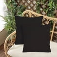 thumbnail image 4 of Covers&All Sunbrella Pillows Set of 2, UV Fade resistant & Water Repellent Square Throw Pillows (Inserts with Covers) for Indoor Outdoor Use, 4 of 6