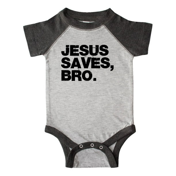 INKtastic Jesus Saves, Bro. Infant Creeper