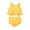 Yellow, variant on Girls Ruffle Tankini Swimsuit Polka Dot Cute Sun Protection Swimwear Set