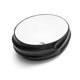 thumbnail image 1 of MEJE Lavabo Artístico Ovalado 45 cm, Relieve, Negro Mate, Encimera Baño Cerámica Porcelana (Desagüe Emergente Incluido), 1 of 5
