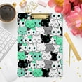 thumbnail image 7 of FMSHPON Cute Cats Clipboard Hardboard Wood Nursing Clip Board and Pull for Standard A4 Letter 13x9 inches, 7 of 7
