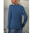 thumbnail image 5 of Zeagoo Womens Sweaters Long Sleeve Tops Crew Neck Knit Pullover Sweaters Fall Fashion Dressy Casual Basic Clothes, 5 of 6