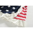 thumbnail image 5 of FEDPOP Toddler Girls Dresses 4th of July American Flag Summer Dress 4T, 5 of 7