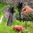 thumbnail image 6 of 2 Pack Scary Hands Lawn Stakes Halloween Decor Outdoor Garden Decor Zombie Graveyard Decor Perfect for House Party, Halloween Party, Garden Party, Outdoor Party (2D Flat), 6 of 8