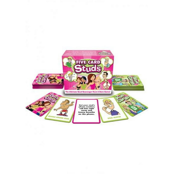 Five Card Studs The Ultimate Scavenger Hunt And Dare Game