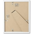 thumbnail image 2 of (19 ¾ x 27 ½ in | 50x70 cm) White Solid Oak Wood Picture Frame Poster Frame Wall Photo Frame, 2 of 8