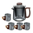 thumbnail image 4 of GROWTH TANK 490ml Glass Teapot Blooming Flower Tea Tea Kettle for Kitchen Tea House Home A, 4 of 9