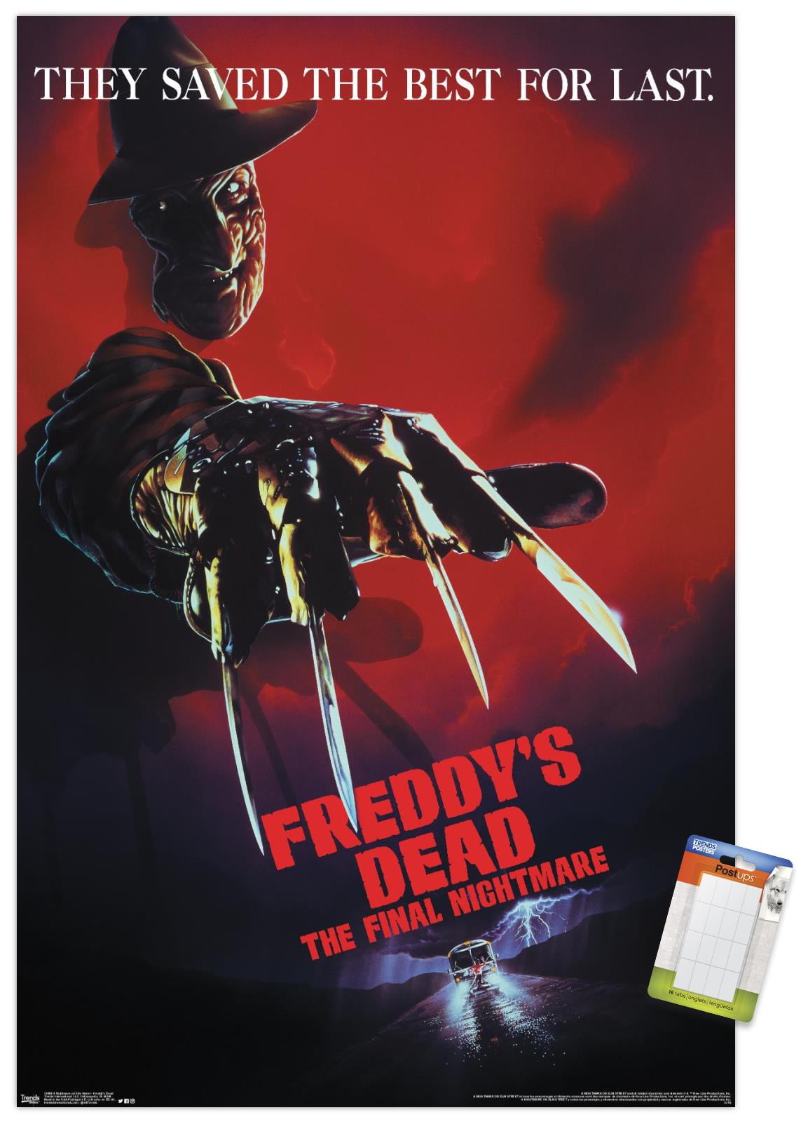 A Nightmare On Elm Street Freddys Dead Premium Poster And Poster