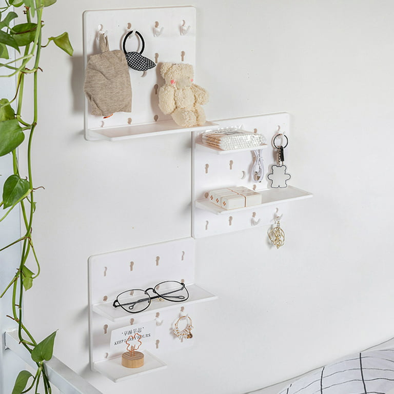 Floating Shelves Punch Free For Wall Storage Self-adhesive Rack