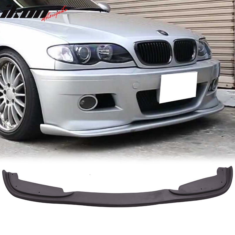 Compatible with 9906 BMW E46 3 Series H Style PP Front Bumper Lip