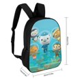 thumbnail image 2 of Octonauts The Great Barrier Reef Backpack Casual Daypack School Bag Backpack Satchel Rucksack Shoulder, 2 of 5