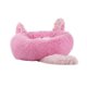 thumbnail image 2 of Manta redonda para mascotas Sunnimix Cama Nido cómodo Lavable Fondo antideslizante Gatos de felpa Rosa 70cm, 2 of 8