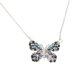 thumbnail image 3 of Mariposa en forma de collar colgante mujeres moda aleación diamantes de imitación collar accesorios de joyería, 3 of 8