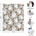 thumbnail image 4 of Halloween Ghosts and Witchy Elements Blanket,Comfortable Soft Flannel Throw Blanket,All Season,Warm Lightweight Blankets for Sofa Bed Couch Living Room Chair,30"x40", 4 of 4