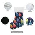thumbnail image 3 of Haosy Christmas Stockings for Christmas Tree Fireplace Family Holiday Party 18 inch Colorful Christmas Tree, 3 of 8