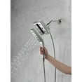 thumbnail image 2 of Delta 58473-25 Universal Showering Rectangular 2.5 GPM Multi Function 2-In-1 In2ition, 2 of 7
