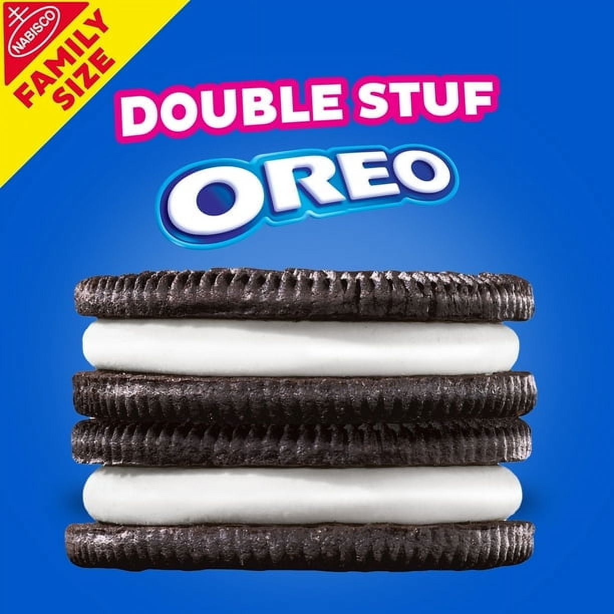 OREO Double Stuf Chocolate Sandwich Cookies, 14.03 oz-3 Pack