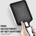 thumbnail image 5 of LSLJS High Pressure Shower Head, Large Panel Square Handheld Shower Head with 4 Spray Modes, Pressurized Powerful Spray Shower Massager High Flow Anti-clog Nozzles Showerhead Bathroom Accessories, 5 of 9