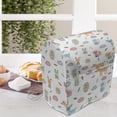 thumbnail image 3 of Cartoon Stand Mixer Cover, Hand Drawn Animals Like Cat Dog Rabbit Fox and Hedgehod Along Sun Clouds and Leaves, Kitchen Appliance Organizer Bag Cover with Pockets, 5 Quarts, Multicolor, by Ambesonne, 3 of 4
