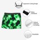 thumbnail image 3 of Fotbe Green Tie Dye Calzoncillos Tipo Boxer con Bolsa de Soporte Total para Hombre, X-Temp Fresco, Transpirable y de Secado Rápido-Medium, 3 of 5