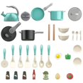 thumbnail image 4 of Kids Kitchen Toy Accessories Toddler Pretend Cooking Playset with Play Pots Pans Utensils Cookware Toys Play Food for Children, 4 of 7