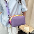 thumbnail image 5 of Crossbody Bag for Women, Lightweight Color Block Purse with Adjustable Strap, Large Capacity Casual Shoulder Handbag for Travel, Daily Commute, and Outdoor Use, 5 of 6