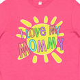 thumbnail image 4 of Inktastic I Love My Mommy Sun and Rainbow Letters Youth T-Shirt, 4 of 5