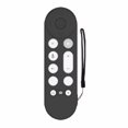 thumbnail image 3 of Manga protectora estuche controlador la piel silicona remota anti-Deslizamiento con cordón choque en para el transmisor televisión google voz 4k, 3 of 9