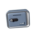 thumbnail image 3 of Caja de seguridad con contraseña para guardar dinero, multifuncional, con código, para cumpleaños, vacaciones y regalos para niños. Azul, 3 of 8