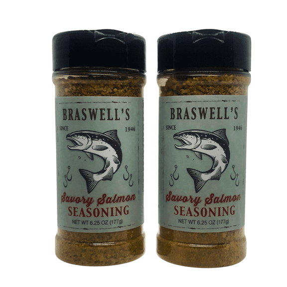 Braswell's Savory Salmon Seasoning 6.25 oz