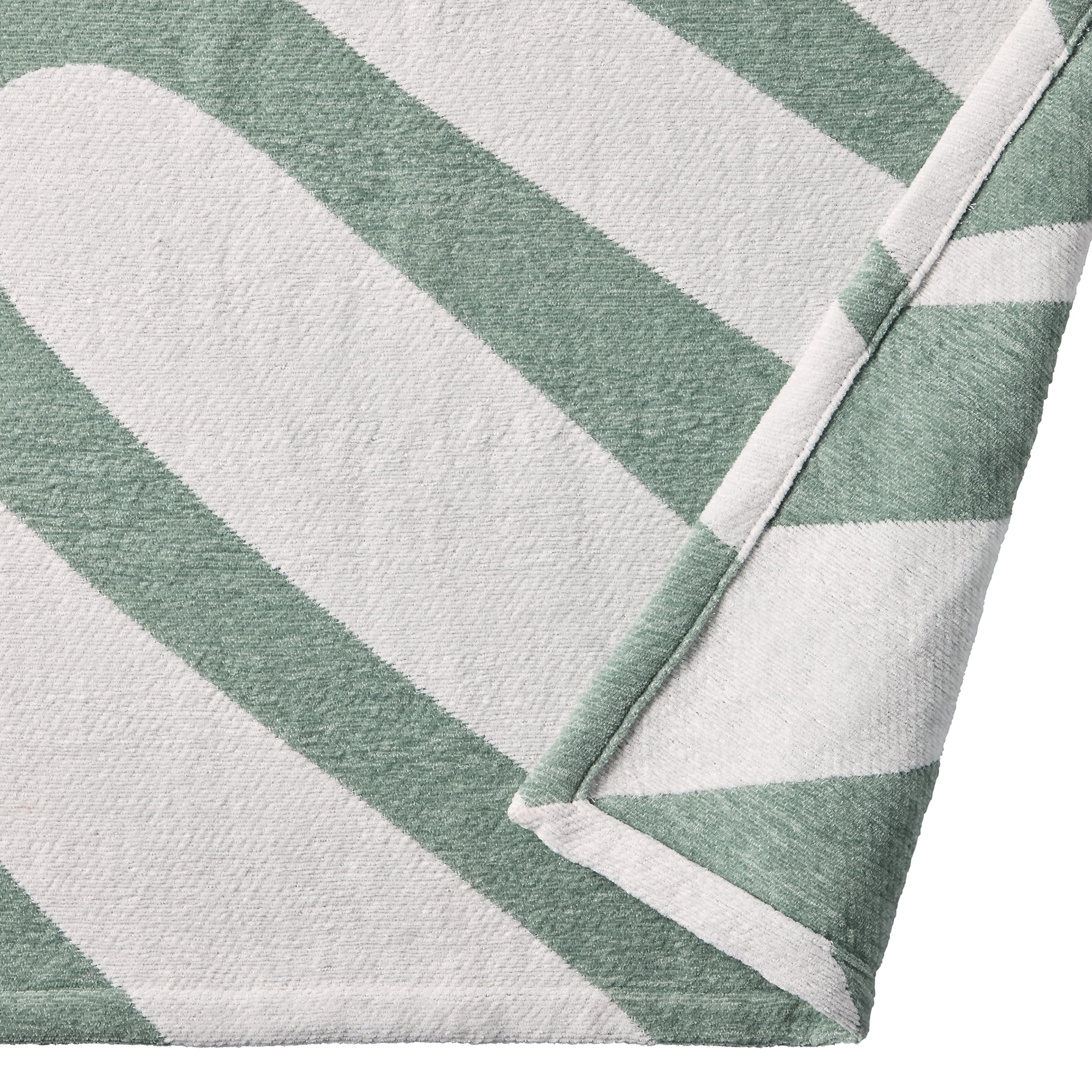 Better Homes & Gardens Chenille Jacquard Throw Blanket, Soft Sea, 50 in x 72 in