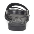 thumbnail image 3 of Born Womens Flat sandals Leather Flat Sandals Black 6 Medium (B,M), 3 of 4