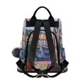 thumbnail image 2 of FORMRS Women's Travel Backpack Purse Anti-Theft Hidden Pockets Casual Shoulder Bag, Green Boat, 2 of 7