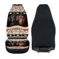 thumbnail image 5 of Kuiaobaty 2 Pcs Vehicle Seat Covers Seat Cover American Tribal Dachshund Dog Pattern Comfortable Automotive Seat Cushions Cover Interior Decoration Fit Most Car Sedan Van Truck, 5 of 7