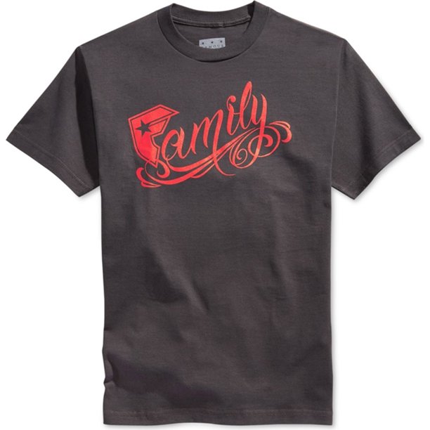 Camiseta con gráfico de la nueva familia de Famous Stars and Straps para hombre, gris, mediana Famous Stars and Straps Camiseta gráfica