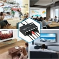 thumbnail image 3 of JIAHAOO 4K HD Audio Splitter 1 In 1 Out with Optical TOSLINK for Soundbars Amplifiers AV Receivers, 3 of 10