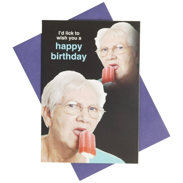 What Do You Meme?® Birthday Card (Ice Pop Grandma) - Walmart.com