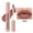 02#, variant on 4 Colors Cream Texture Lipstick,Waterproof Lipstick Creamy Lip Gloss,Non-Stick to Cup Non-Fading Long Lasting Moisturizing Velvet Liquid Lipstick