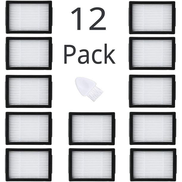 Paquete De 12 Filtros De Repuesto Para IRobot Roomba E I Y J
