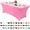 Pink, variant on Spandex Tablecloths for 4 ft Home Rectangular Table Fitted Stretch Table Cover Polyester Tablecover Table Toppers,White,6 FT