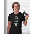 thumbnail image 2 of Game Mode On T-Shirt Men -Image by Shutterstock, Male 5X-Large, 2 of 4