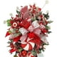 thumbnail image 2 of Navidad plantas artificiales falsas puerta colgante 50 cm para la decoración del hogar de la puerta de la pared, 2 of 7