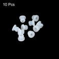 thumbnail image 3 of 10Pcs Snap Rubber Grommet Hole Plug Mount Dia 7.5mm ID 5mm H 9mm Seal Anti-Scratch Cable Pipe Transparent, 3 of 5