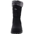thumbnail image 3 of Trotters Womens Bryce Faux Fur Lined Zipper Mid-Calf Boots, 3 of 3