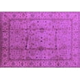 thumbnail image 1 of Ahgly Company Indoor Rectangle Oriental Purple Industrial Area Rugs, 2' x 3', 1 of 4