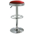 thumbnail image 1 of AmeriHome BS1208R Tabouret de Bar Rétro - Rouge, 1 of 3