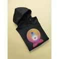 thumbnail image 3 of Shining Yoga Heart Hoodie Women -Image by Shutterstock, Female XX-Large, 3 of 4