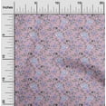 thumbnail image 2 of oneOone Viscose Jersey Light Pink Fabric Floral Sewing Fabric By The Yard Printed Diy Clothing Sewing Supplies 60 Inch Wide, 2 of 5
