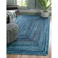 thumbnail image 2 of Braided Slin Collection Area Rug 2'7"x10' - Multi-Pink, 2 of 5